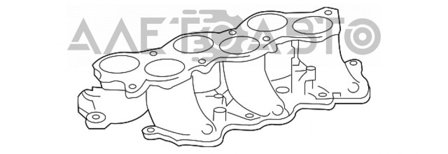  Tubo coletor de admissão Toyota Camry VI sedan (V40) (2006 - 2011) VI