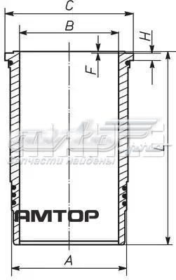 Гильза поршневая Mahle Original 037LW00102001 цена, от 138.80 USD