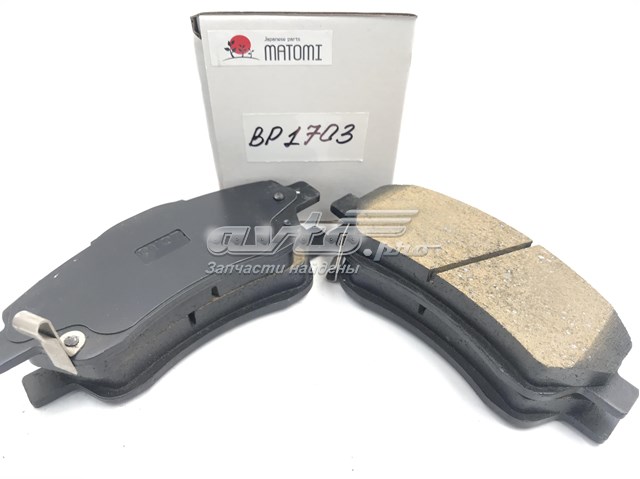 Колодки Matomi BP1703 цена, от 21.46 USD