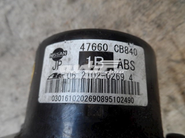 47660CB840 Nissan/Infiniti Блок ABS гидравлический