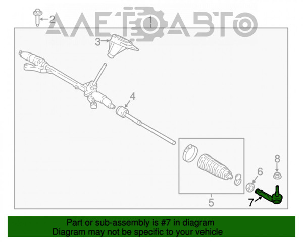 CEF81R CTR Наружный наконечник рулевой тяги
