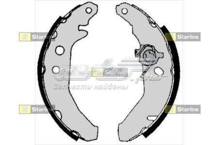 Колодки гальмові задні, барабанні BC05740 STARLINE