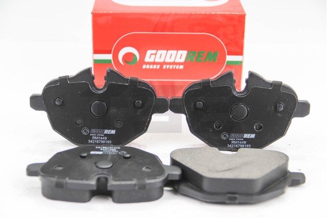 Колодки тормозные задние дисковые GOODREM RM1449