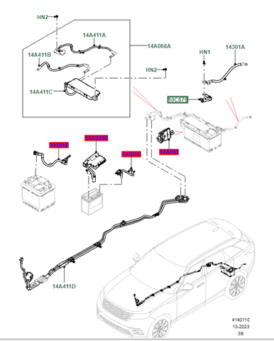 LR113219 Land Rover 