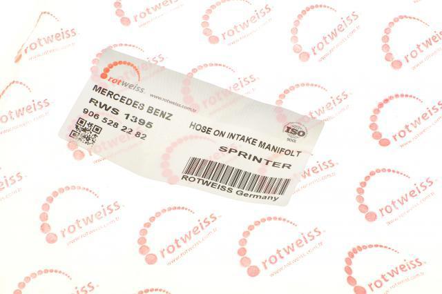 Патрубок интеркулера RWS1395 Rotweiss