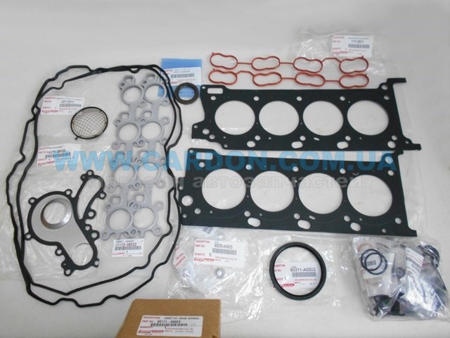 Полный комплект прокладок двигателя Toyota Tundra пикап (K5, K6) (2006 - 2021) цена, от 328.78 USD