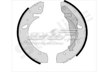 Задние барабанные колодки BC07850 Starline