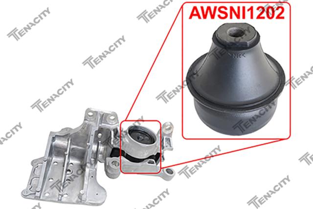Задний сайлентблок двигателя Tenacity AWSNI1202 цена, от 14.12 USD