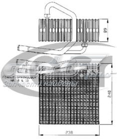 04882168 Chrysler vaporizador de aparelho de ar condicionado