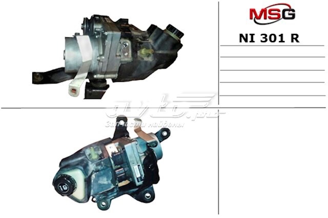NI301R MSG bomba da direção hidrâulica assistida