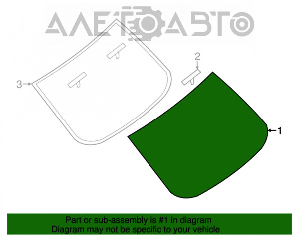 Заднее автостекло Nissan/Infiniti 797123TA1A цена, от 452.88 USD