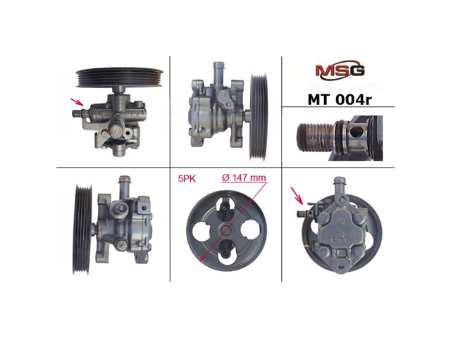 MT004R MSG ГУР руля