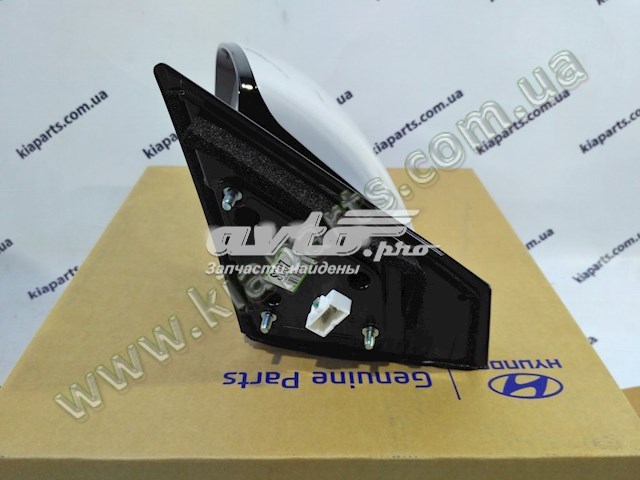 876102W011 Hyundai/Kia Левое боковое зеркало