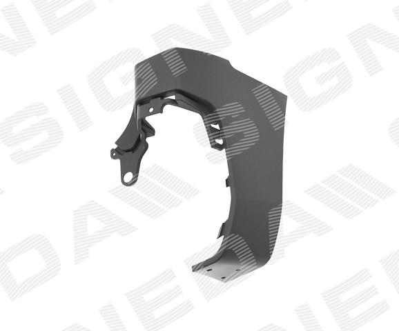 1633558480 Peugeot/Citroen Клык заднего бампера правый