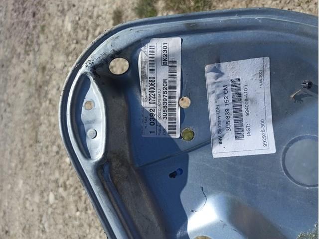 Механизм стеклоподъемника двери задней правой 3U5839752 VAG