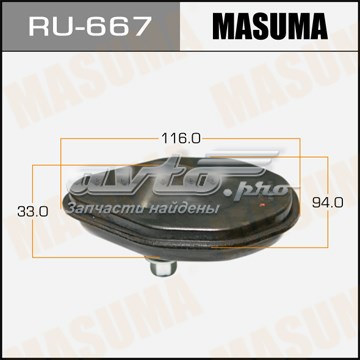 Отбойник рычага переднего нижнего Masuma RU667