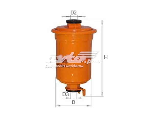 Топливный фильтр AF465 Alpha-filter