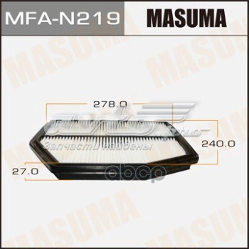 MFAN219 Masuma Воздушный фильтр двигателя
