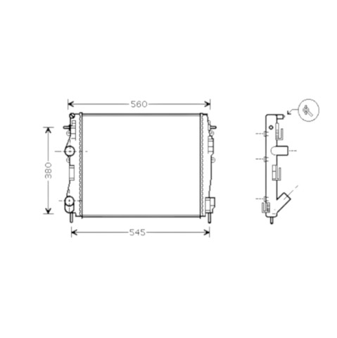 Радиатор R12902 Sato Tech