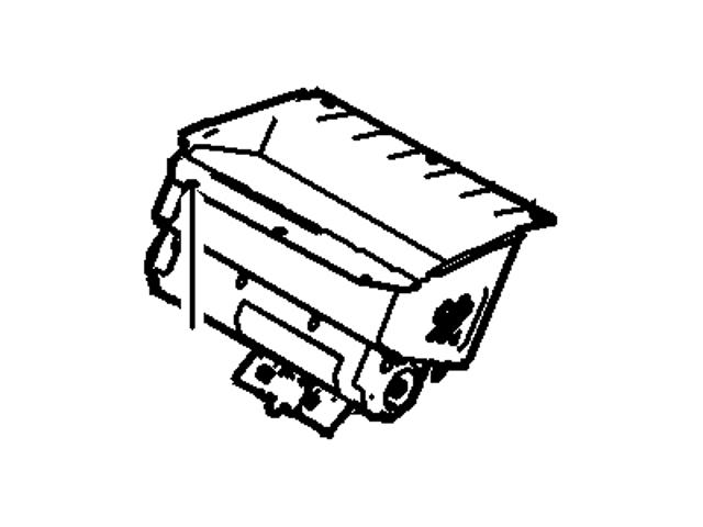 Подушка безопасности водителя BA8Z74044A74A Ford