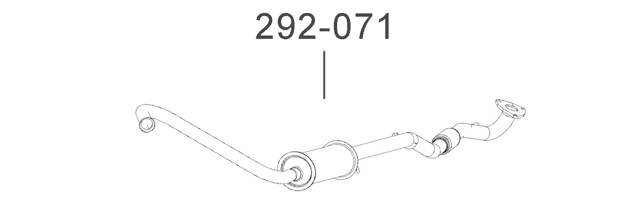 Купить 292071 Bosal 