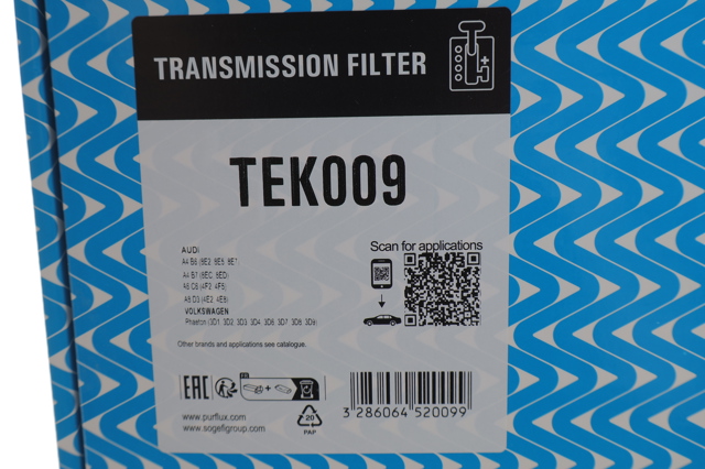 Фильтр АКПП TEK009 Purflux