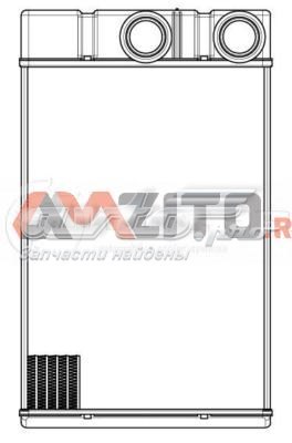 Радиатор отопителя Luzar LRH0551