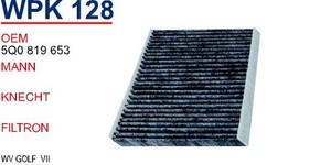 Фильтр воздушный отопителя Wunder WPK128 цена, от 7.39 USD