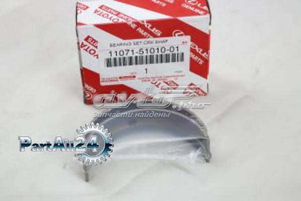 110715101001 TOYOTA Kit cojinetes cigüeñal, estándar, (STD) 110715101001 TOYOTA