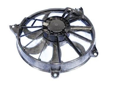 68102116AA Chrysler ventilador elétrico de esfriamento montado (motor + roda de aletas)