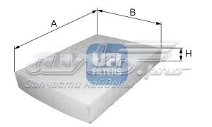 Фильтр салона 5323300 UFI