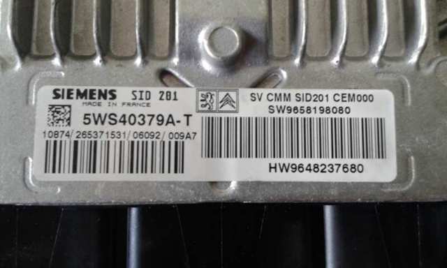  Peugeot/Citroen 5WS40379AT
