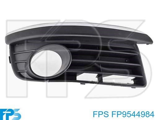 Заглушка (решетка) противотуманных фар бампера переднего правая FP9544984 FPS