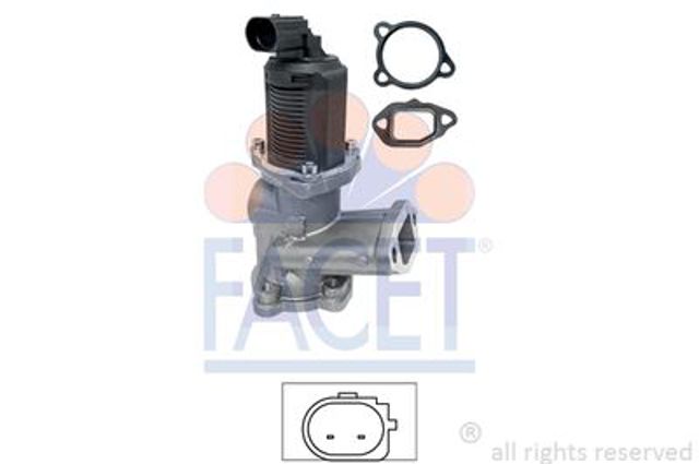 Клапан EGR, рециркуляції газів 230007 FACET