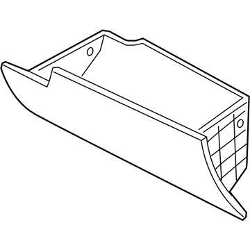 Ящик перчаточный (бардачок) на KIA Sorento III 