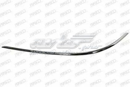 Moldura de parachoques delantero derecho ME4401248 PRASCO