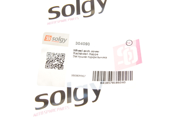 Лючок подкрылка переднего левого Solgy 304093 цена, от 5.82 USD