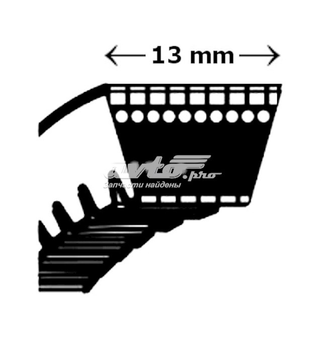 Ремень генератора A0059972492 Mercedes