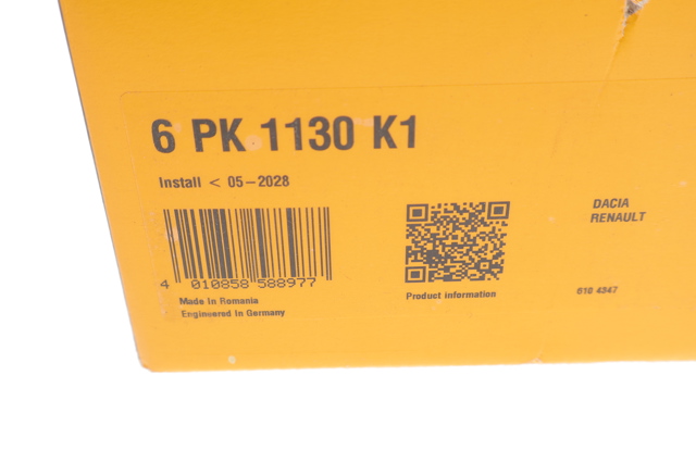 6PK1130K1 Continental/Siemens Ремень приводной, комплект