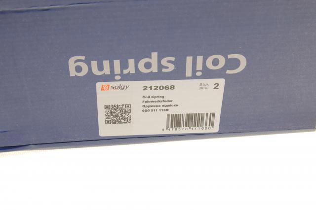 Пружина амортизатора Solgy 212068 цена, от 11.33 USD