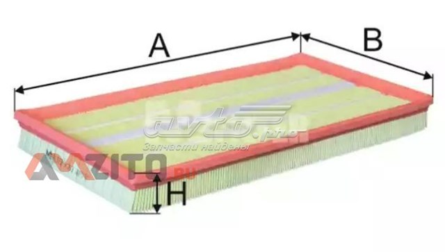 Воздушный фильтр K763 Mfilter