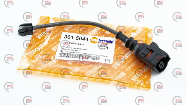 Датчик износа тормозных колодок передний 3615044 Autotechteile