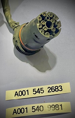 A0015409981 MERCEDES Conector de transmisión automática original y equivalente