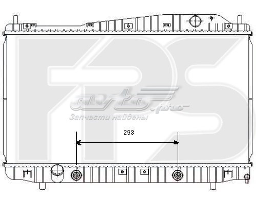 Радіатор водяний FP17A934 FPS