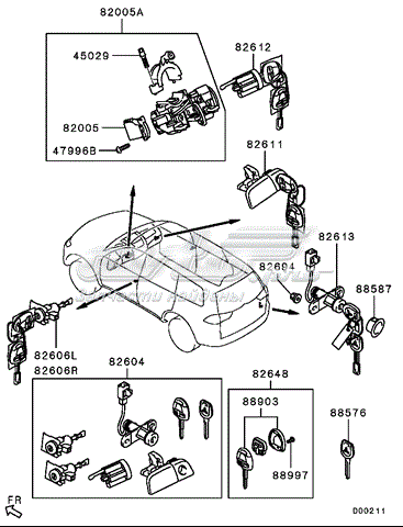 6370A668HA Chrysler 