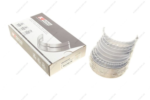 Вкладыши коленвала коренные, стандарт (STD) King MB5589AM цена, от 22.60 USD