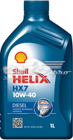 Масло моторное SHELL 550040506