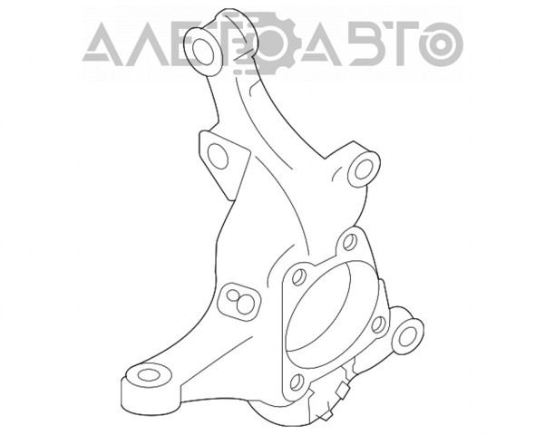 28313AN02A Subaru Цапфа - поворотный кулак передний, правый