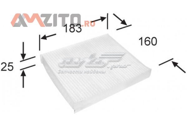 Купить AC9404 JS Asakashi Фильтр салона угольный