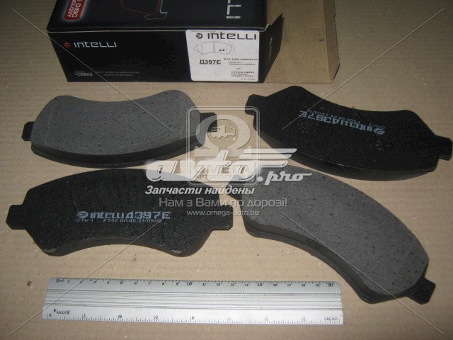 Колодки тормозные передние дисковые INTELLI D397E